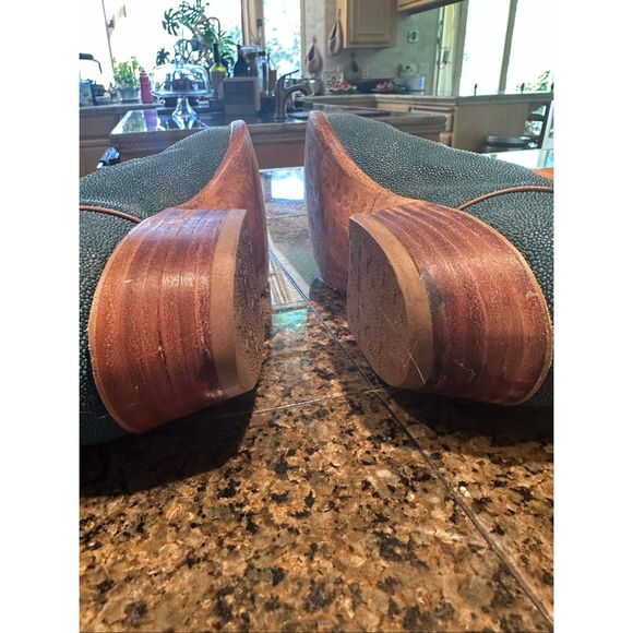 Turquise Stingray Tres Outlaws boots - Picture 9 of 12